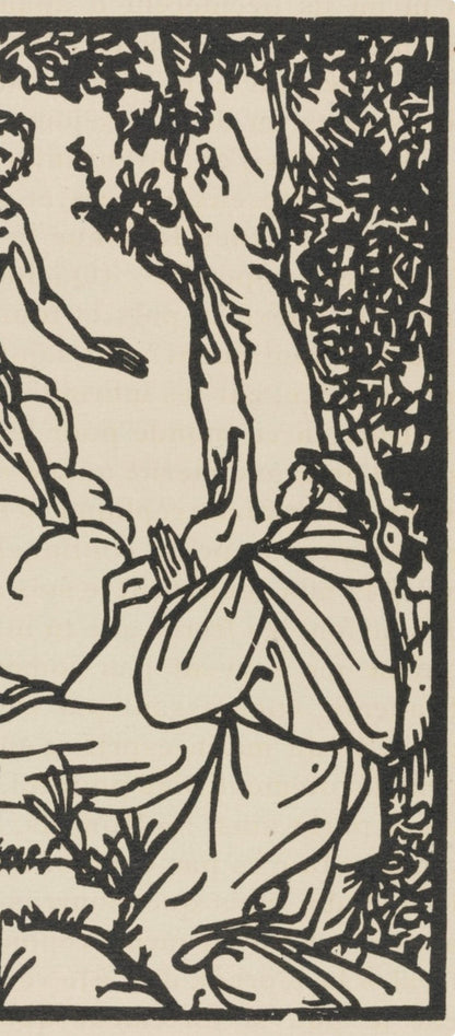 Mile Bernard, Composition (Morane, No. 100), Les Petites Fleurs De St. Franoise, Woodcut