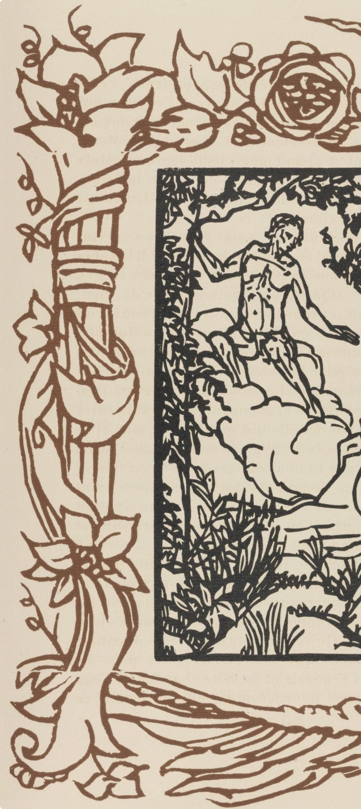 Mile Bernard, Composition (Morane, No. 100), Les Petites Fleurs De St. Franoise, Woodcut
