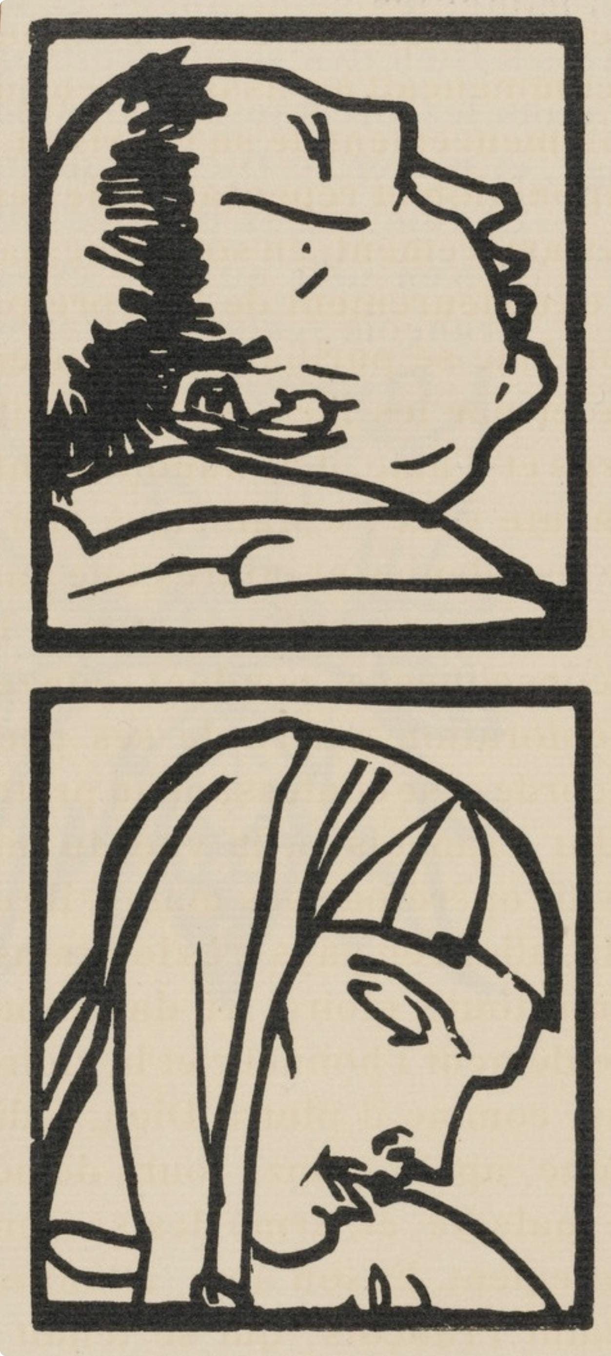 Mile Bernard, Composition (Morane, No. 100), Les Petites Fleurs De St. Franoise, Woodcut