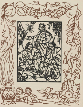 Mile Bernard, Composition (Morane, No. 100), Les Petites Fleurs De St. Franoise, Woodcut