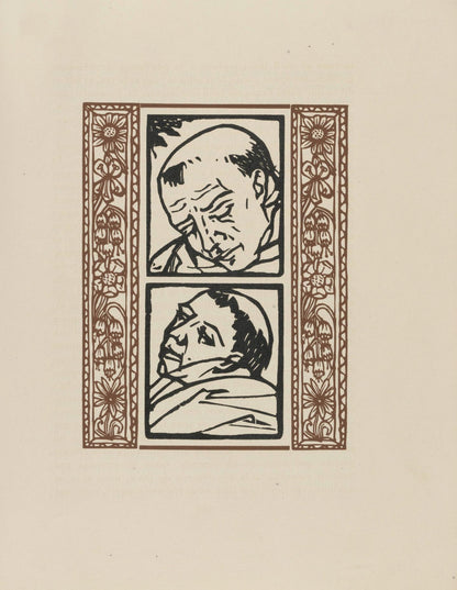 Mile Bernard, Composition (Morane, No. 100), Les Petites Fleurs De St. Franoise, Woodcut