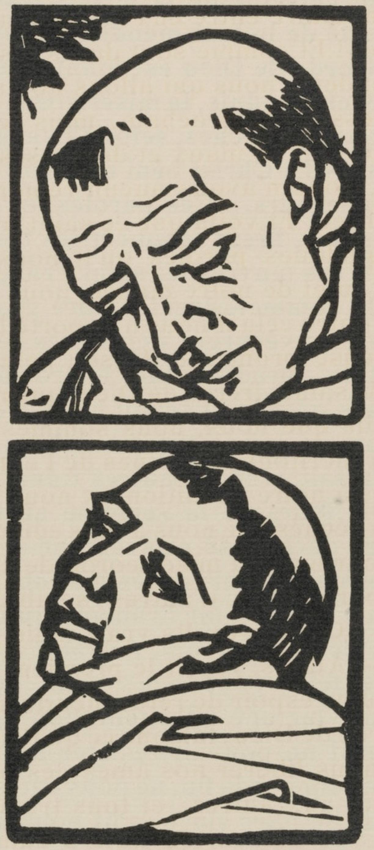 Mile Bernard, Composition (Morane, No. 100), Les Petites Fleurs De St. Franoise, Woodcut