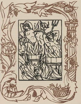 Mile Bernard, Composition (Morane, No. 100), Les Petites Fleurs De St. Franoise, Woodcut