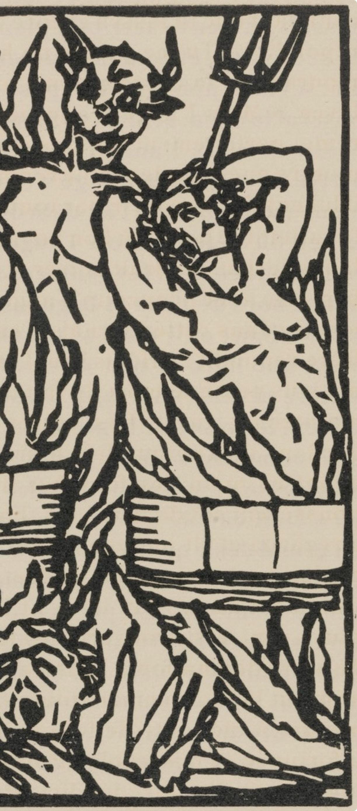 Mile Bernard, Composition (Morane, No. 100), Les Petites Fleurs De St. Franoise, Woodcut