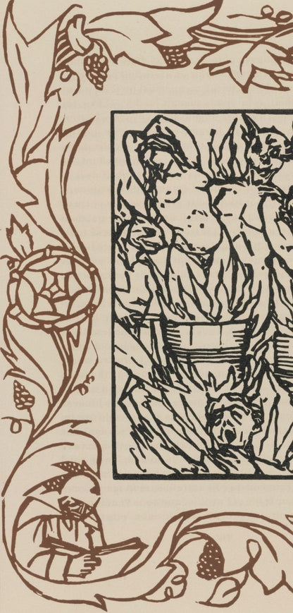 Mile Bernard, Composition (Morane, No. 100), Les Petites Fleurs De St. Franoise, Woodcut