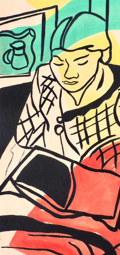 Fernand Lger, Composition, Contrastes, Lithograph