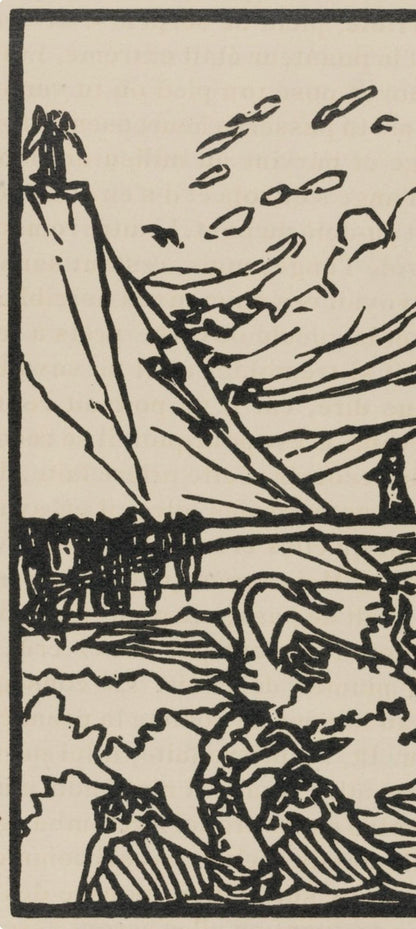 Mile Bernard, Composition (Morane, No. 100), Les Petites Fleurs De St. Franoise, Woodcut