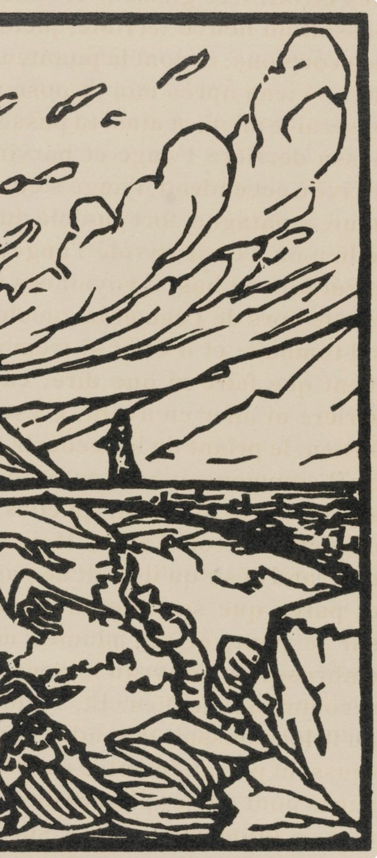 Mile Bernard, Composition (Morane, No. 100), Les Petites Fleurs De St. Franoise, Woodcut