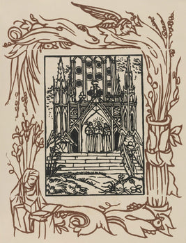 Mile Bernard, Composition (Morane, No. 100), Les Petites Fleurs De St. Franoise, Woodcut