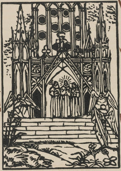 Mile Bernard, Composition (Morane, No. 100), Les Petites Fleurs De St. Franoise, Woodcut