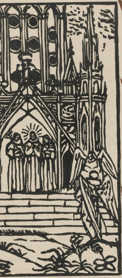 Mile Bernard, Composition (Morane, No. 100), Les Petites Fleurs De St. Franoise, Woodcut