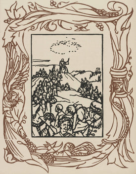 Mile Bernard, Composition (Morane, No. 100), Les Petites Fleurs De St. Franoise, Woodcut