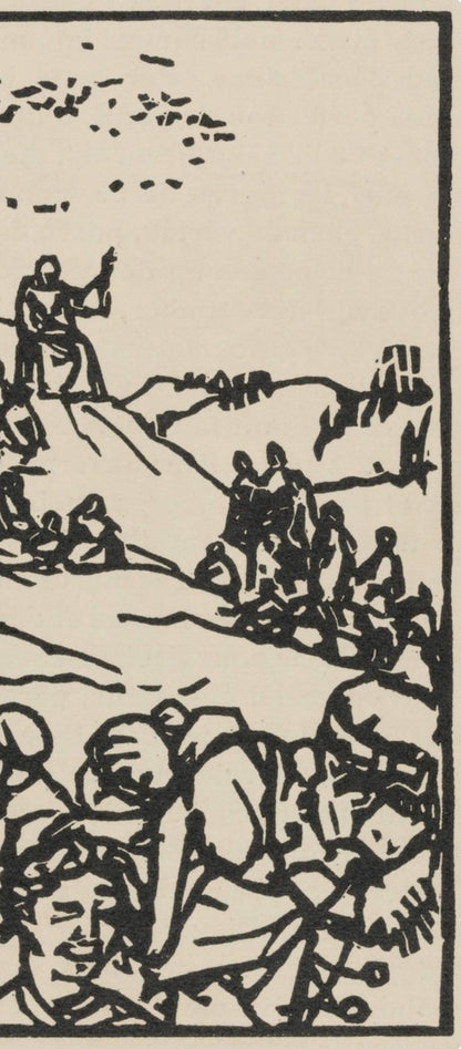 Mile Bernard, Composition (Morane, No. 100), Les Petites Fleurs De St. Franoise, Woodcut