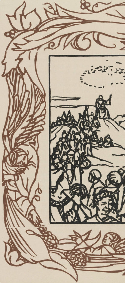 Mile Bernard, Composition (Morane, No. 100), Les Petites Fleurs De St. Franoise, Woodcut
