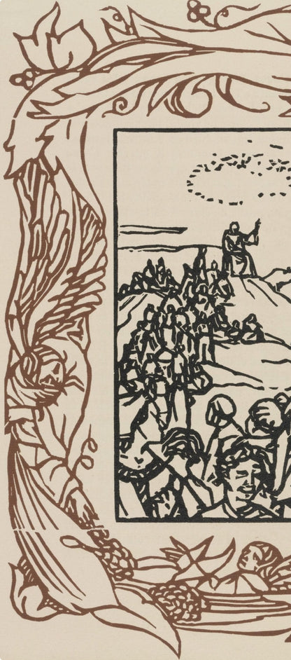 Mile Bernard, Composition (Morane, No. 100), Les Petites Fleurs De St. Franoise, Woodcut