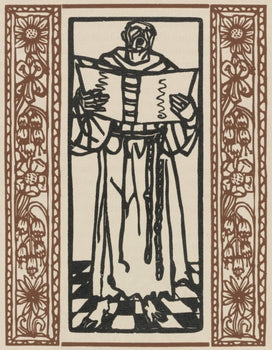 Mile Bernard, Composition (Morane, No. 100), Les Petites Fleurs De St. Franoise, Woodcut