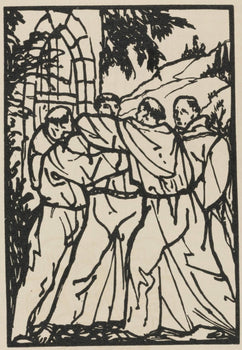 Mile Bernard, Composition (Morane, No. 100), Les Petites Fleurs De St. Franoise, Woodcut