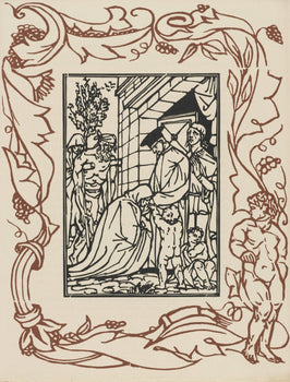 Mile Bernard, Composition (Morane, No. 100), Les Petites Fleurs De St. Franoise, Woodcut