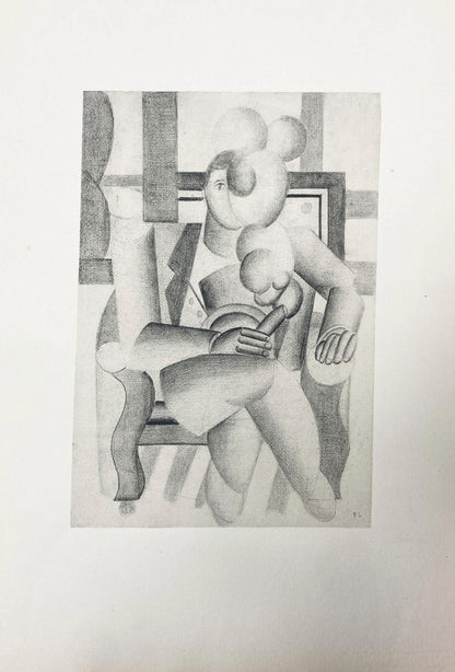 Fernand Lger, Composition, Contrastes, Lithograph
