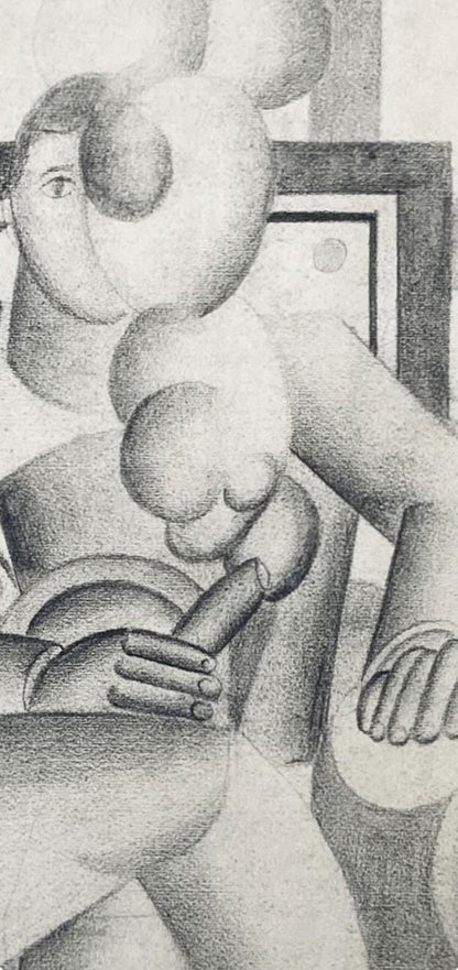 Fernand Lger, Composition, Contrastes, Lithograph