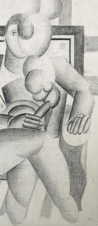Fernand Lger, Composition, Contrastes, Lithograph