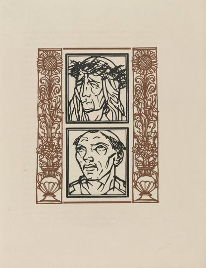 Mile Bernard, Composition (Morane, No. 100), Les Petites Fleurs De St. Franoise, Woodcut