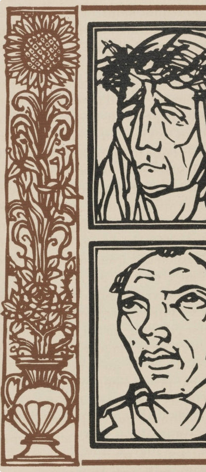 Mile Bernard, Composition (Morane, No. 100), Les Petites Fleurs De St. Franoise, Woodcut