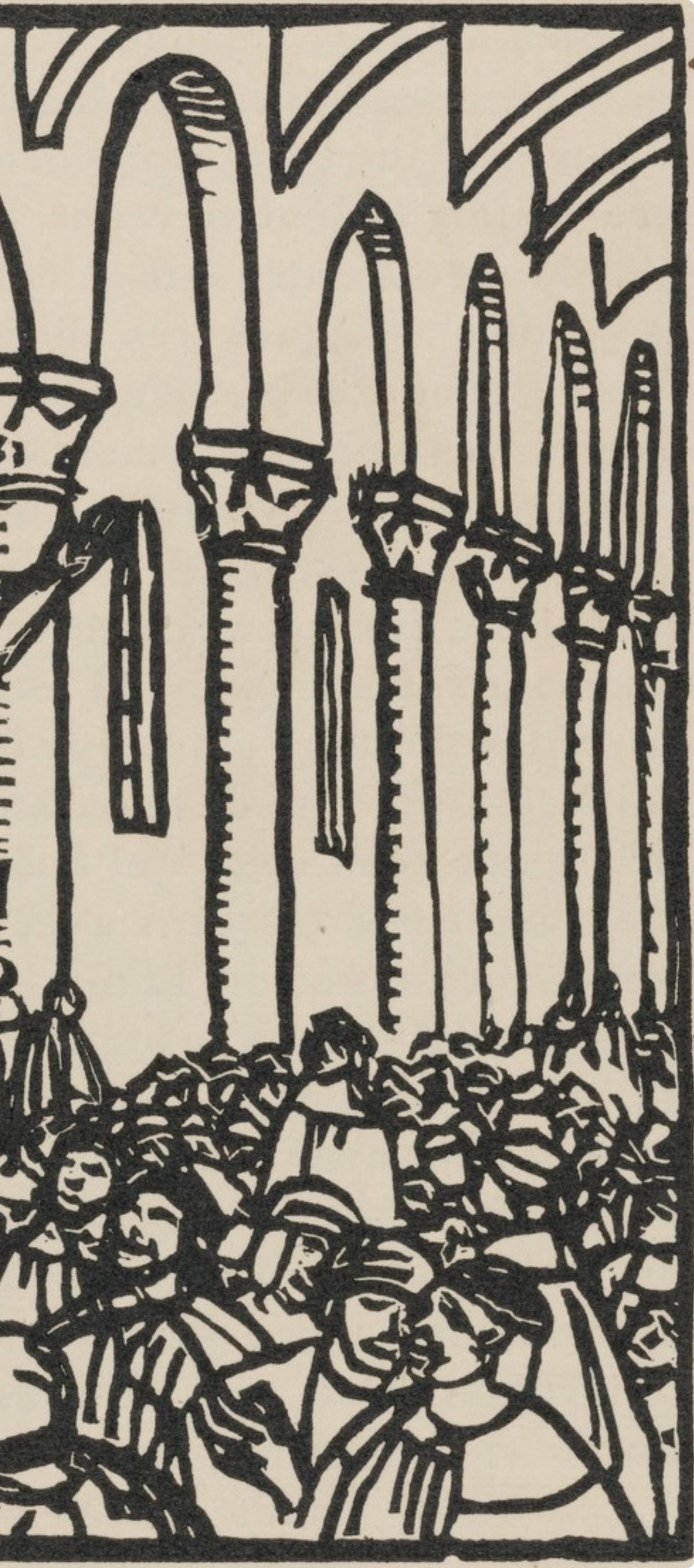 Mile Bernard, Composition (Morane, No. 100), Les Petites Fleurs De St. Franoise, Woodcut
