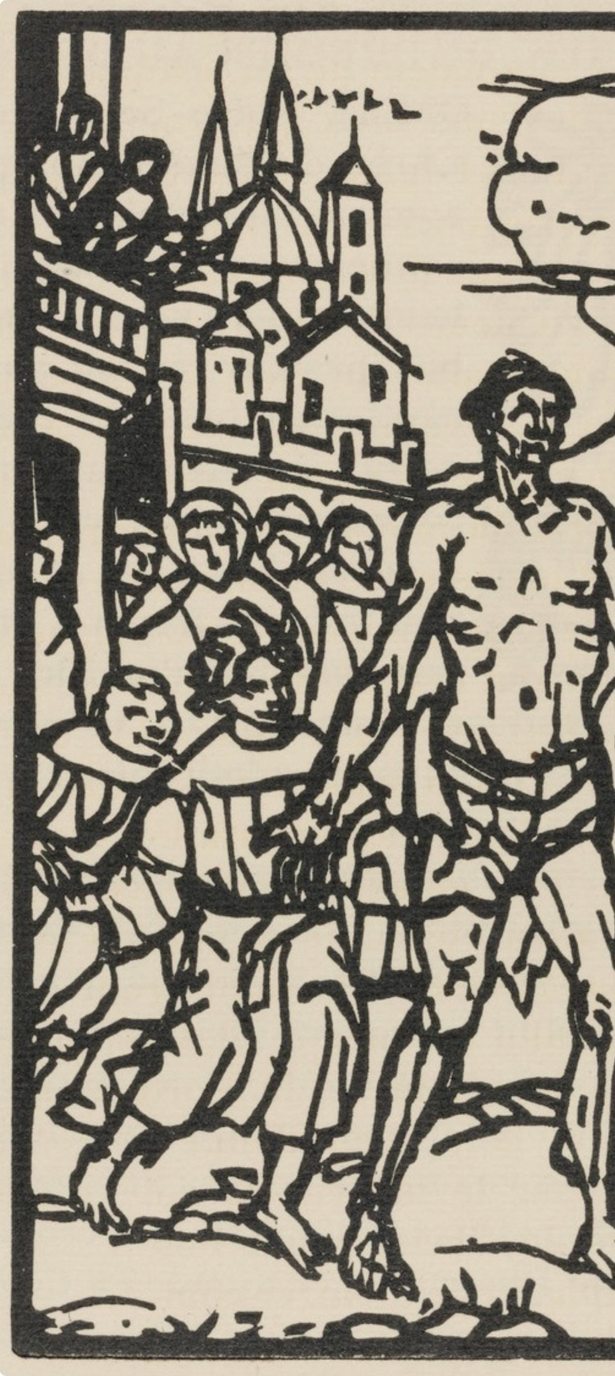 Mile Bernard, Composition (Morane, No. 100), Les Petites Fleurs De St. Franoise, Woodcut