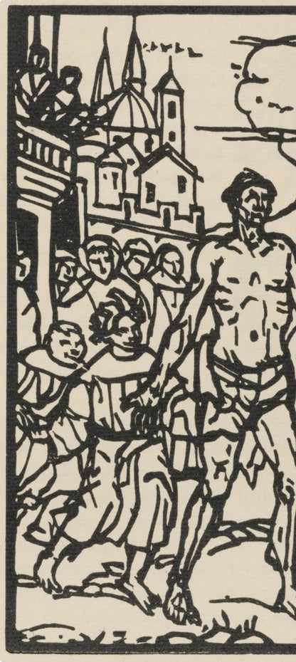 Mile Bernard, Composition (Morane, No. 100), Les Petites Fleurs De St. Franoise, Woodcut