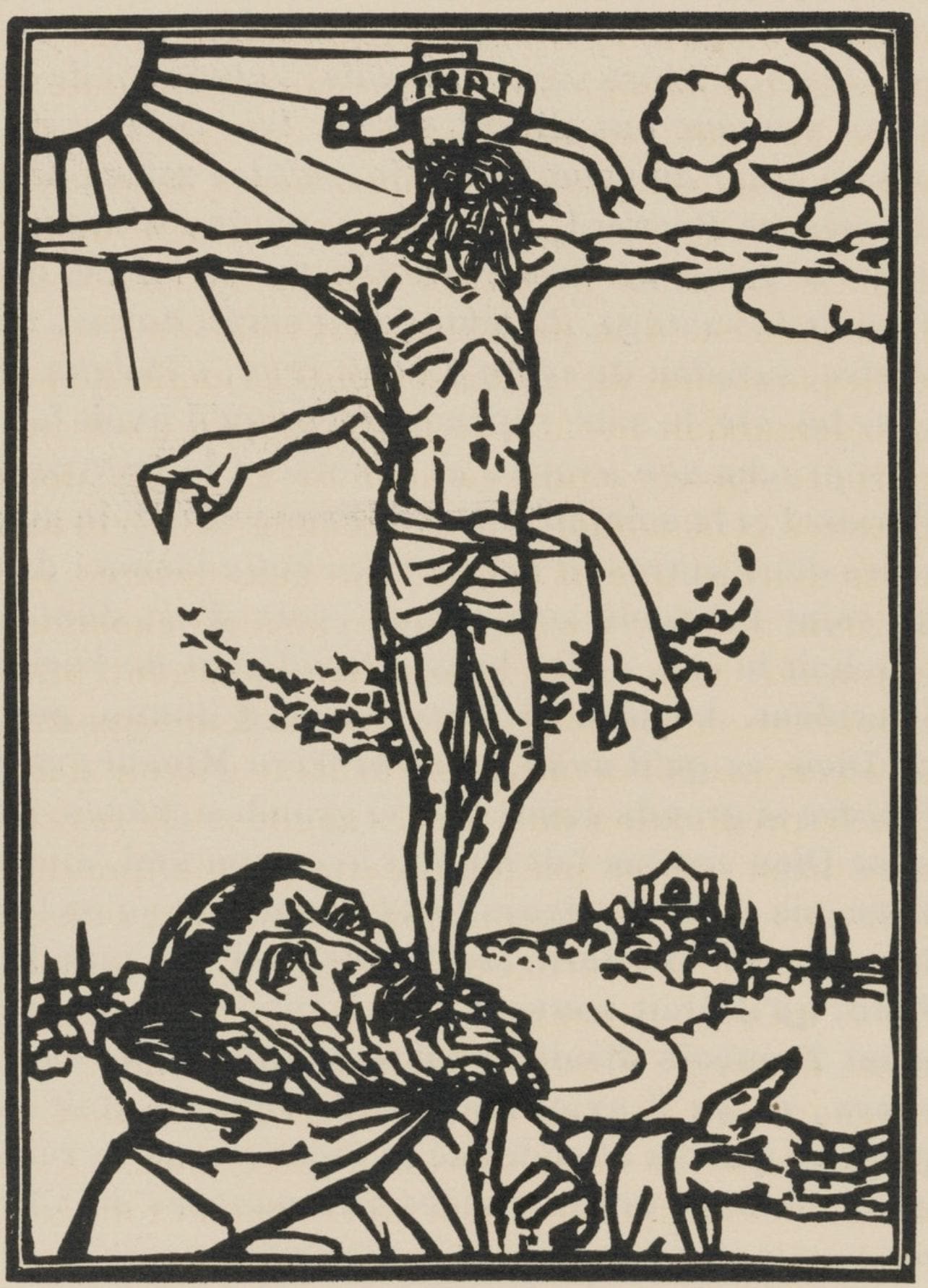 Mile Bernard, Composition (Morane, No. 100), Les Petites Fleurs De St. Franoise, Woodcut