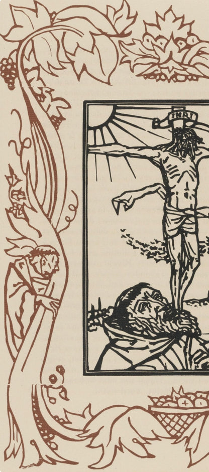 Mile Bernard, Composition (Morane, No. 100), Les Petites Fleurs De St. Franoise, Woodcut