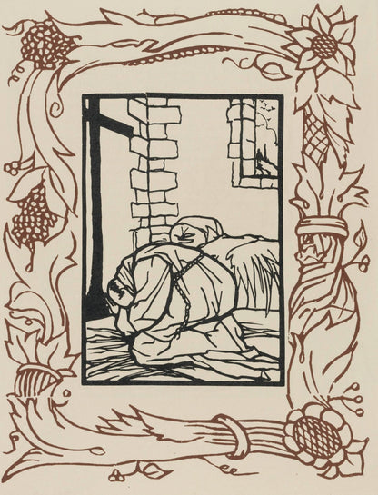 Mile Bernard, Composition (Morane, No. 100), Les Petites Fleurs De St. Franoise, Woodcut