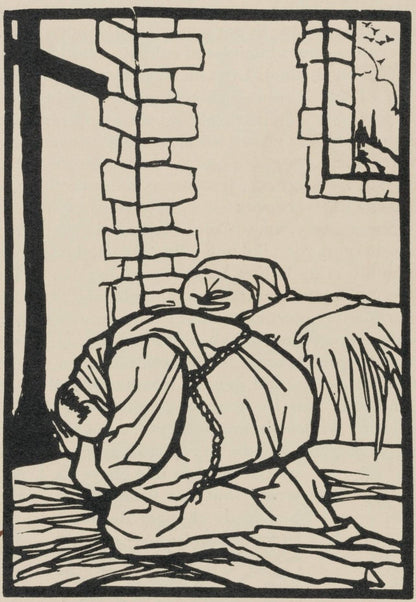 Mile Bernard, Composition (Morane, No. 100), Les Petites Fleurs De St. Franoise, Woodcut