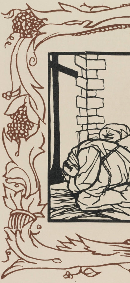 Mile Bernard, Composition (Morane, No. 100), Les Petites Fleurs De St. Franoise, Woodcut