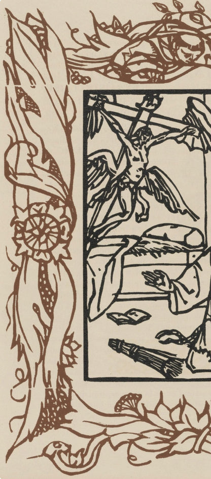 Mile Bernard, Composition (Morane, No. 100), Les Petites Fleurs De St. Franoise, Woodcut
