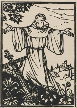 Mile Bernard, Composition (Morane, No. 100), Les Petites Fleurs De St. Franoise, Woodcut