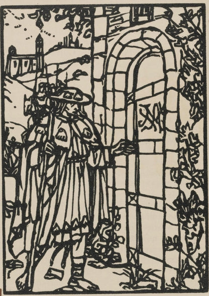 Mile Bernard, Composition (Morane, No. 100), Les Petites Fleurs De St. Franoise, Woodcut