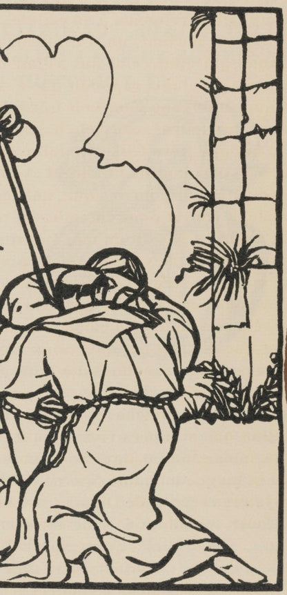 Mile Bernard, Composition (Morane, No. 100), Les Petites Fleurs De St. Franoise, Woodcut