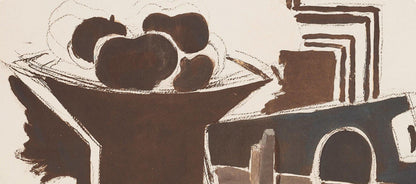 Georges Braque, Composition, Braque Espaces, 13 Dessins, Lavis, Aquarelles, Lithograph