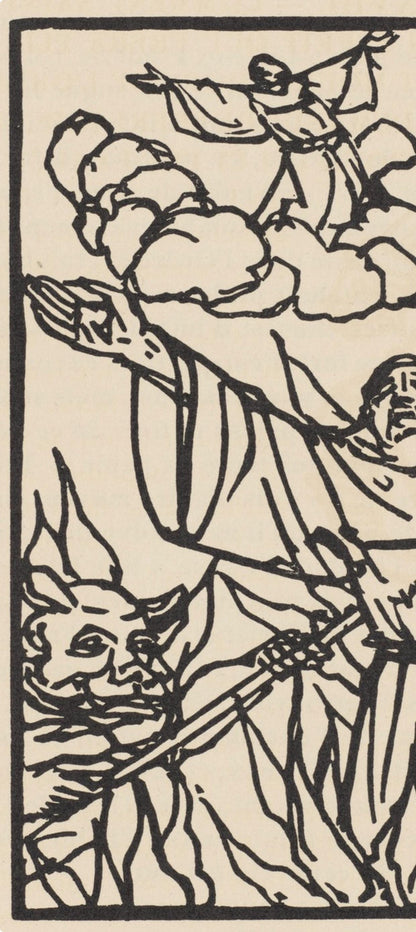 Mile Bernard, Composition (Morane, No. 100), Les Petites Fleurs De St. Franoise, Woodcut