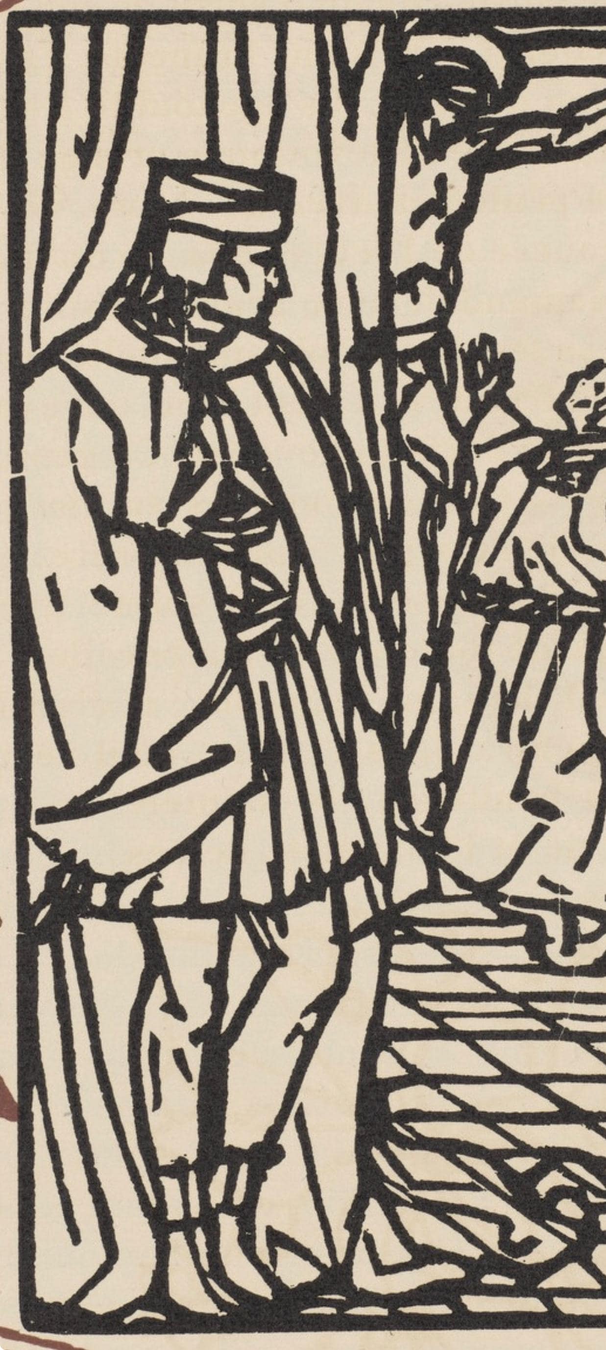 Mile Bernard, Composition (Morane, No. 100), Les Petites Fleurs De St. Franoise, Woodcut