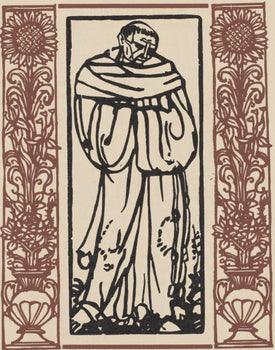 Mile Bernard, Composition (Morane, No. 100), Les Petites Fleurs De St. Franoise, Woodcut