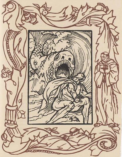 Mile Bernard, Composition (Morane, No. 100), Les Petites Fleurs De St. Franoise, Woodcut