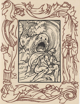 Mile Bernard, Composition (Morane, No. 100), Les Petites Fleurs De St. Franoise, Woodcut