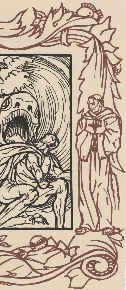 Mile Bernard, Composition (Morane, No. 100), Les Petites Fleurs De St. Franoise, Woodcut