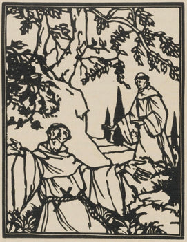Mile Bernard, Composition (Morane, No. 100), Les Petites Fleurs De St. Franoise, Woodcut