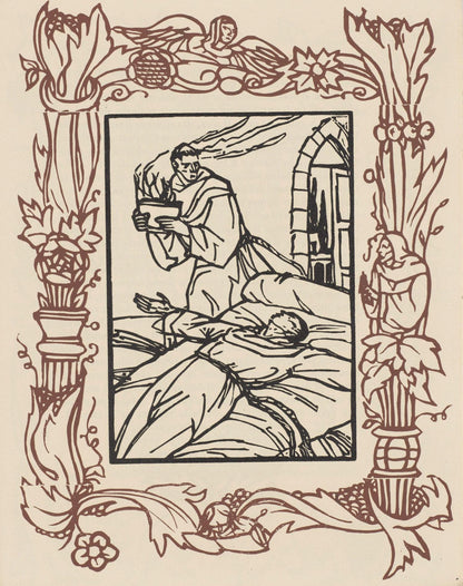 Mile Bernard, Composition (Morane, No. 100), Les Petites Fleurs De St. Franoise, Woodcut