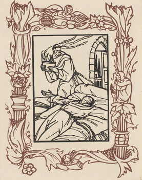 Mile Bernard, Composition (Morane, No. 100), Les Petites Fleurs De St. Franoise, Woodcut
