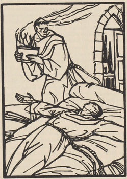 Mile Bernard, Composition (Morane, No. 100), Les Petites Fleurs De St. Franoise, Woodcut